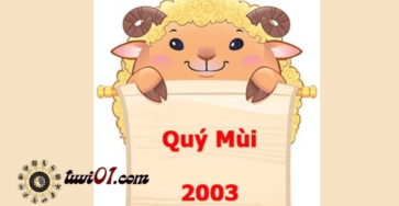 Giải Đáp Tử Vi Tuổi Mùi 2003 Chính Xác Nhất Bạn Nên Xem